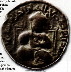 Salahuddin dalam lukisan kepingan uang Dirham
