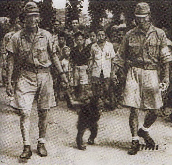 Dalam waktu senggangnya tentara Jepang juga menunjukan sifat manusiawinya seperti mengunjungi kebun binatang, Raden Saleh, Cikini, Jakarta