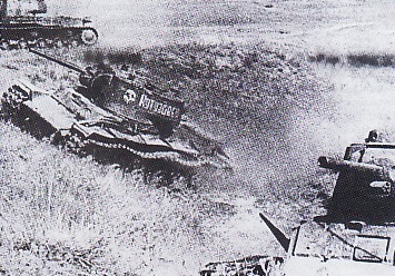 Tank berat Soviet dari jenis NV-1. Meriam, kaliber 76 mm yang dibawanya tergolong ampuh. Sayang, tank ini kerap macet 